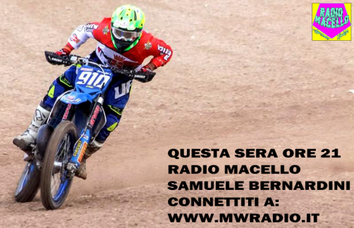 RADIO MACELLO 3 PUNT.18 OSPITE: SAMUELE BERNARDINI