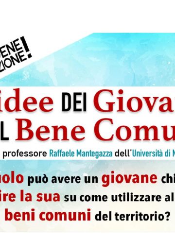 Le idee dei giovani per il bene comune!