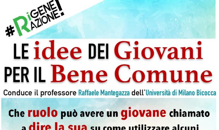 Le Idee dei Giovani per il Bene Comune: ecco com’è andata la serata!