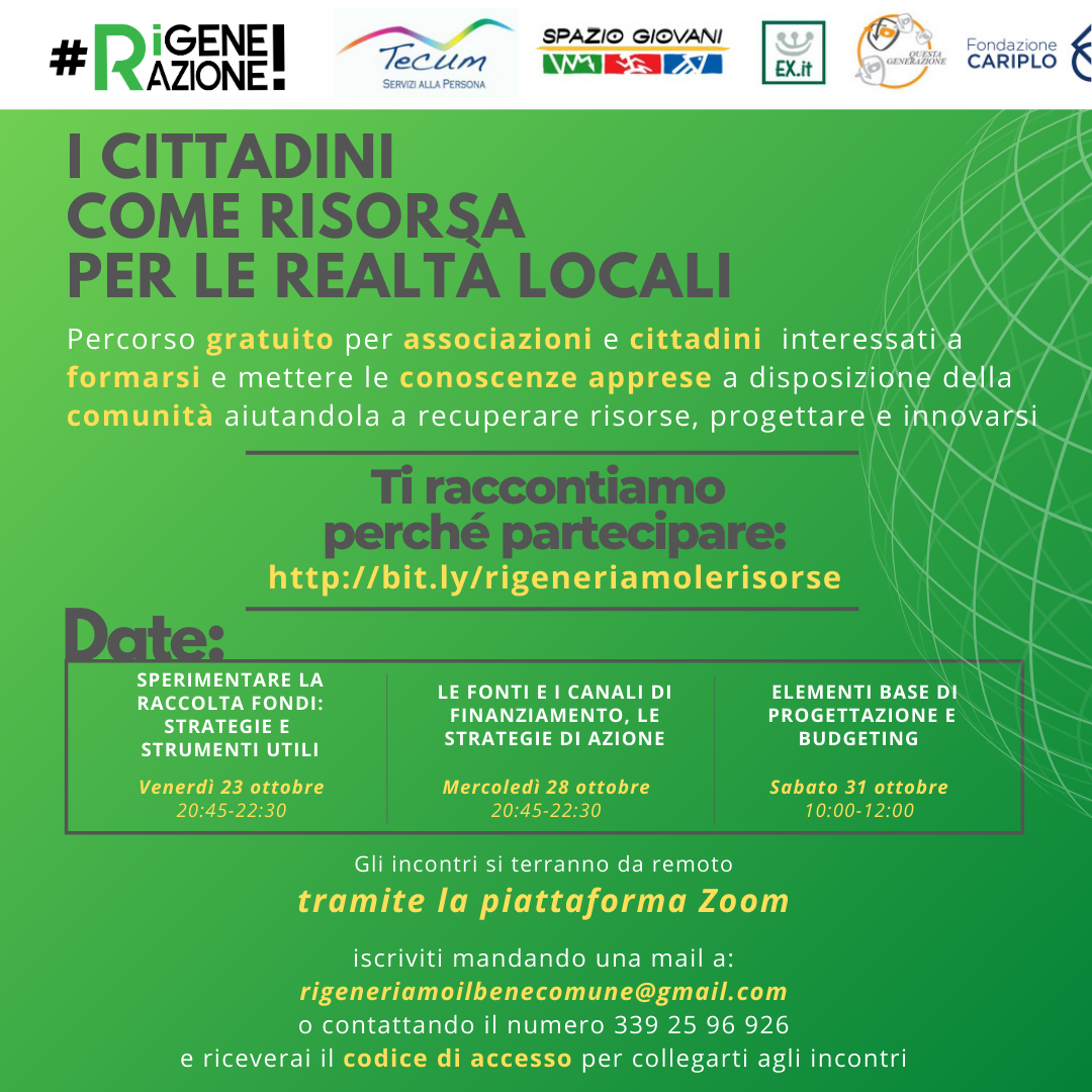 Flyer Ri-Generazione